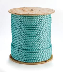 Erin Rope 3 Strand Cobalt Blue Polypropylene Rope