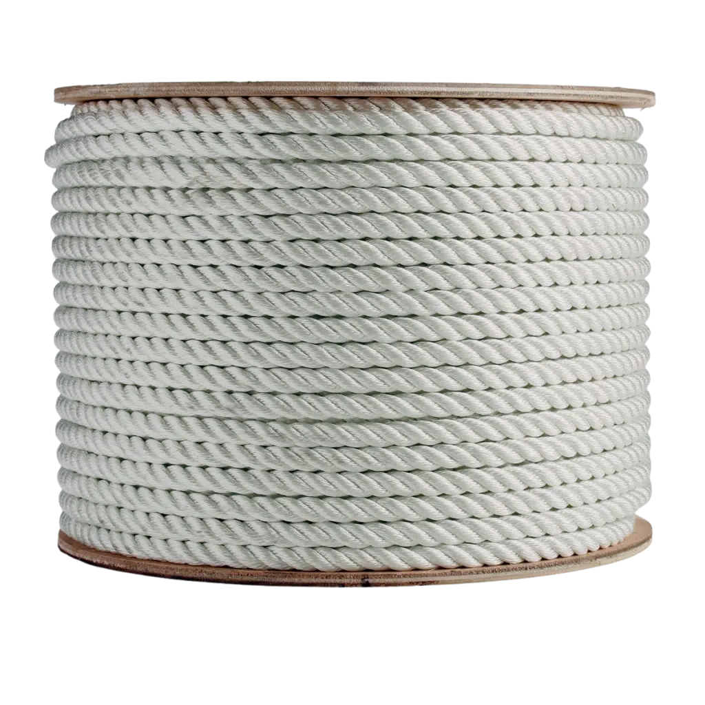 Erin Rope 3 Strand White Polyester Rope