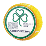 Erin Rope 3 Strand Yellow Polypropylene Rope Mini Coil