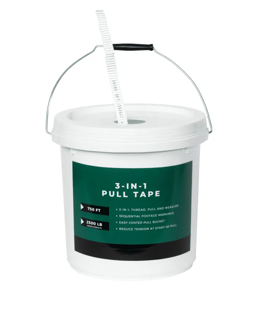 3-in-1 pull tape bucket