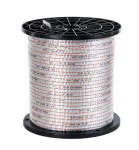 Detectable pull tape spool