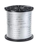 Woven polyester cable pull tape spool